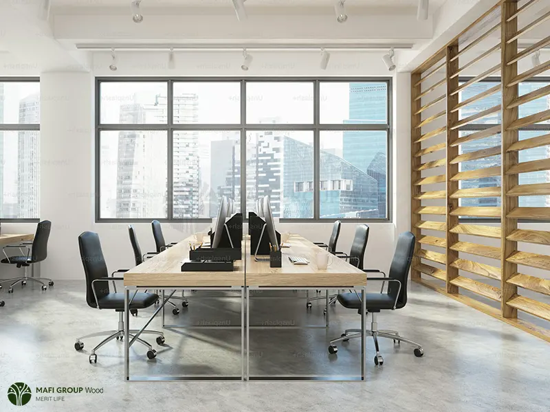 دفتر کار شیک و مدرن دفتر کار شیک و مدرن