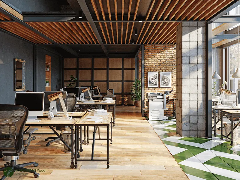 طراحی دفتر کار لاکچری طراحی دفتر کار لاکچری