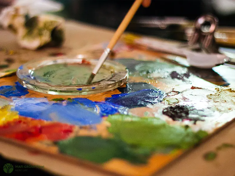 ایده هایی برای نقاشی روی چوب