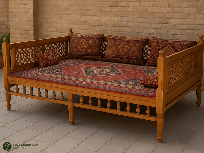 8 مدل تخت سنتی چوبی