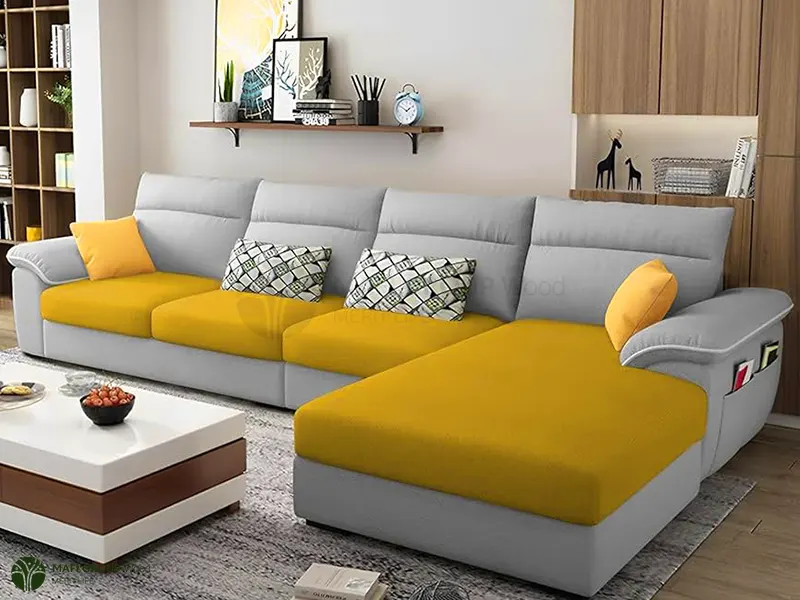 8 ترکیب رنگ مبل راحتی دو رنگ