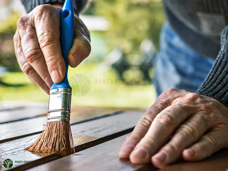 روش های ضد آب کردن چوب