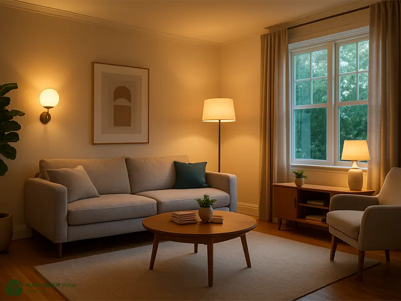 اصول ترکیب نور طبیعی و نور مصنوعی