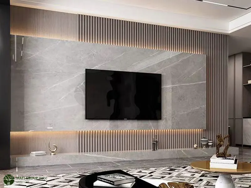 استفاده از ریسه نوری در تی وی وال