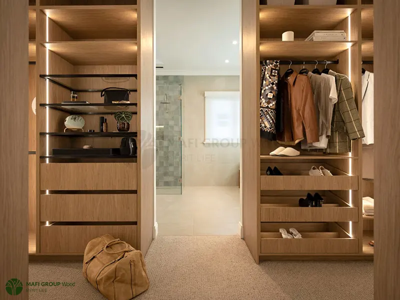 نور مخفی کمد دیواری