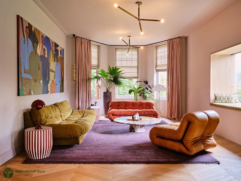 چه رنگی خانه را بزرگ نشان می‌دهد؟