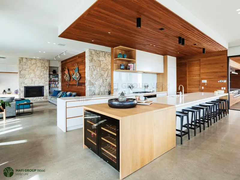 سقف چوبی مدرن سقف چوبی مدرن