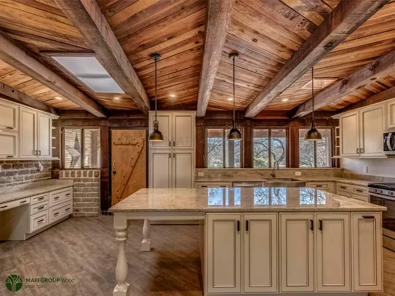 سقف چوبی روستایی سقف چوبی روستایی