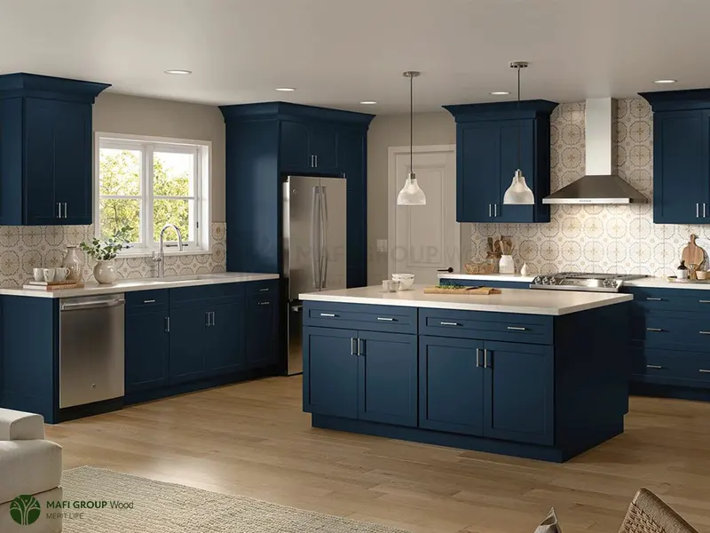 کابینت سرمه ای