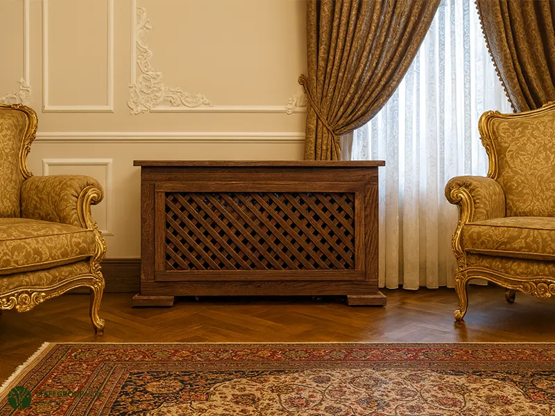 کاور شوفاژ یا چوب طبیعی