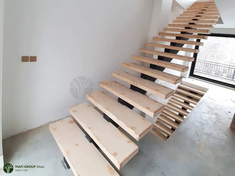 پله چوبی مدرن پله چوبی مدرن