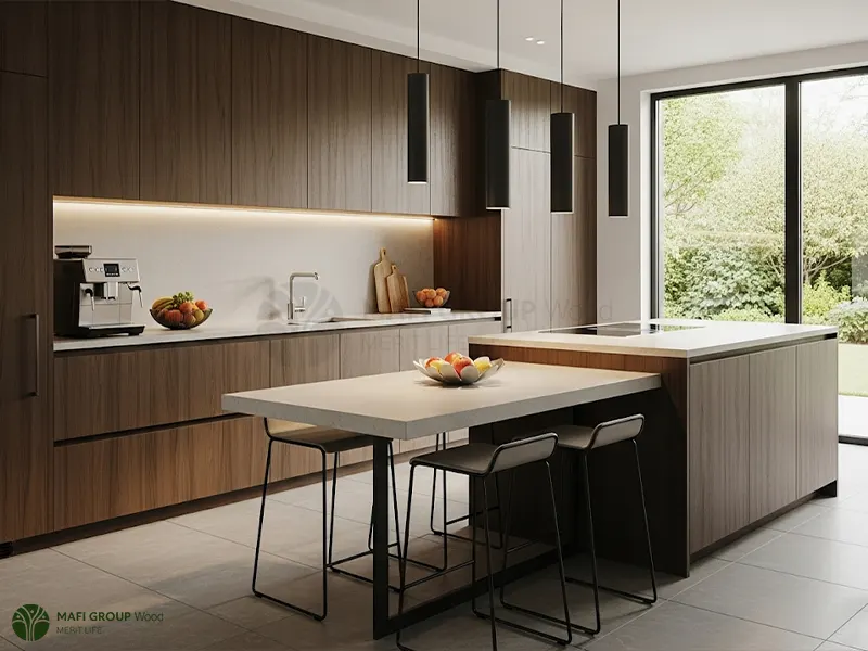 طرح کابینت با میز ناهار خوری طرح کابینت با میز ناهار خوری