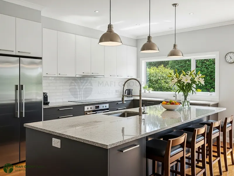 میز غذاخوری روی اپن میز غذاخوری روی اپن