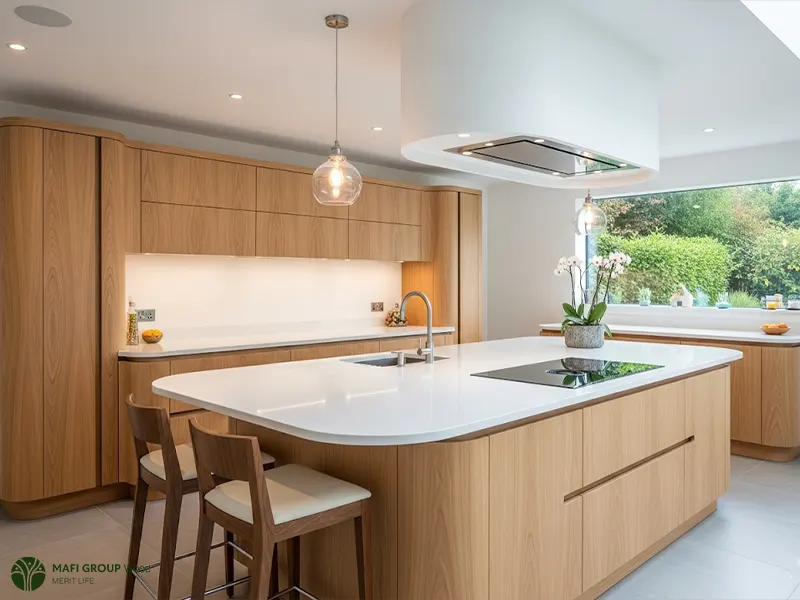 ساخت کابینت منحنی