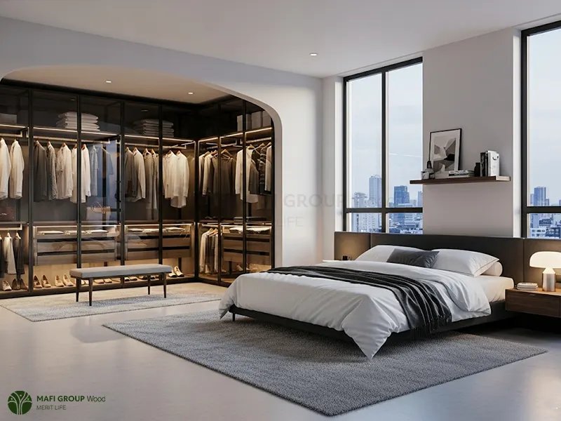 کلوزت روم در اتاق خواب کلوزت روم در اتاق خواب