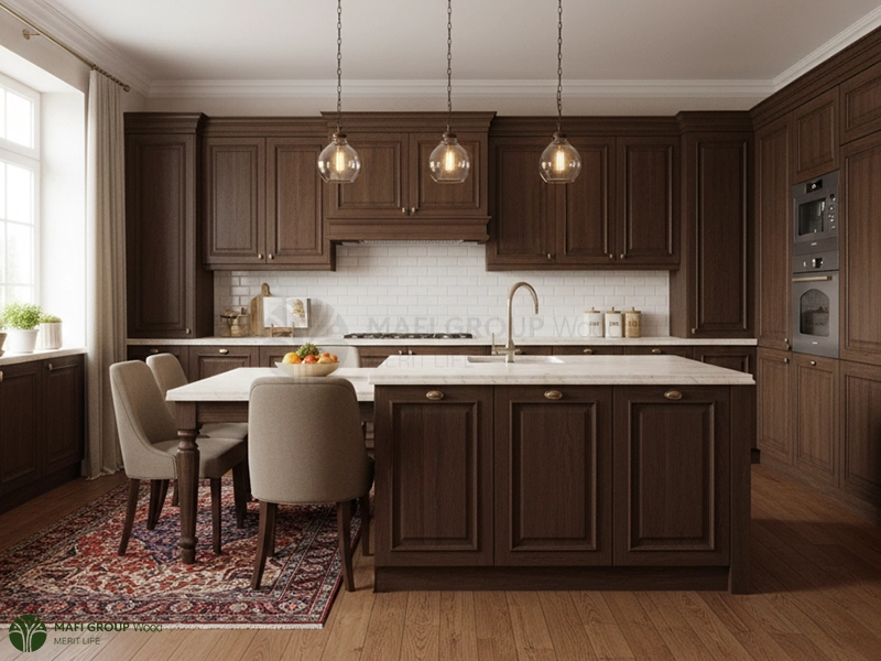 کابینت آشپزخانه چوبی کابینت آشپزخانه چوبی