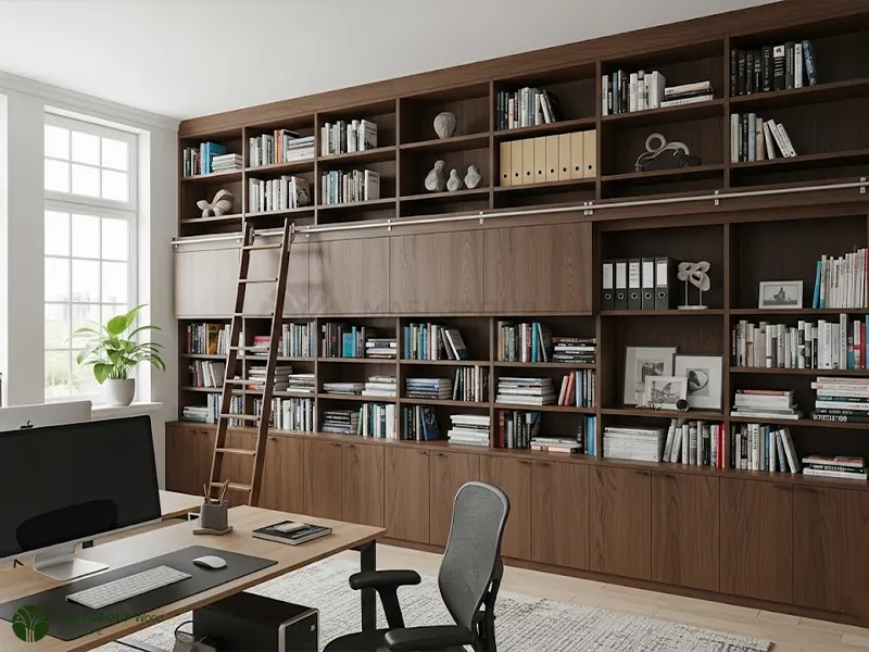 کتابخانه چوبی کتابخانه چوبی