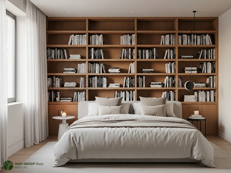 کتابخانه اتاق خواب کتابخانه اتاق خواب