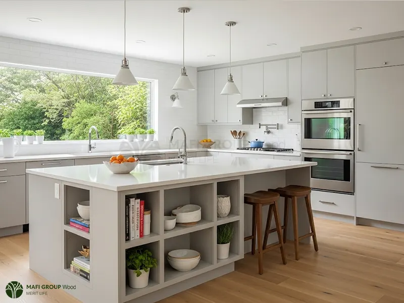 میز اپن با فضای ذخیرهسازی