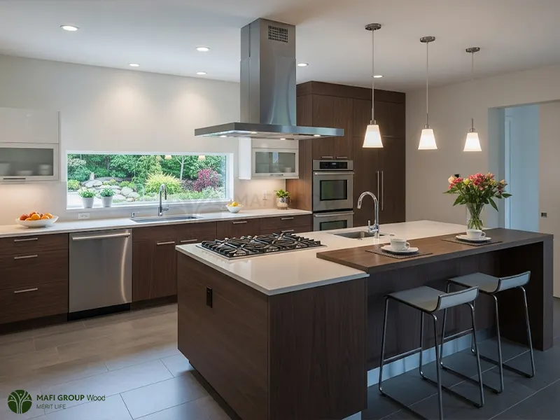 طرح های جدید میز اپن آشپزخانه