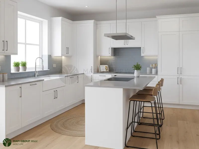 کابینت پلی اورتان سفید