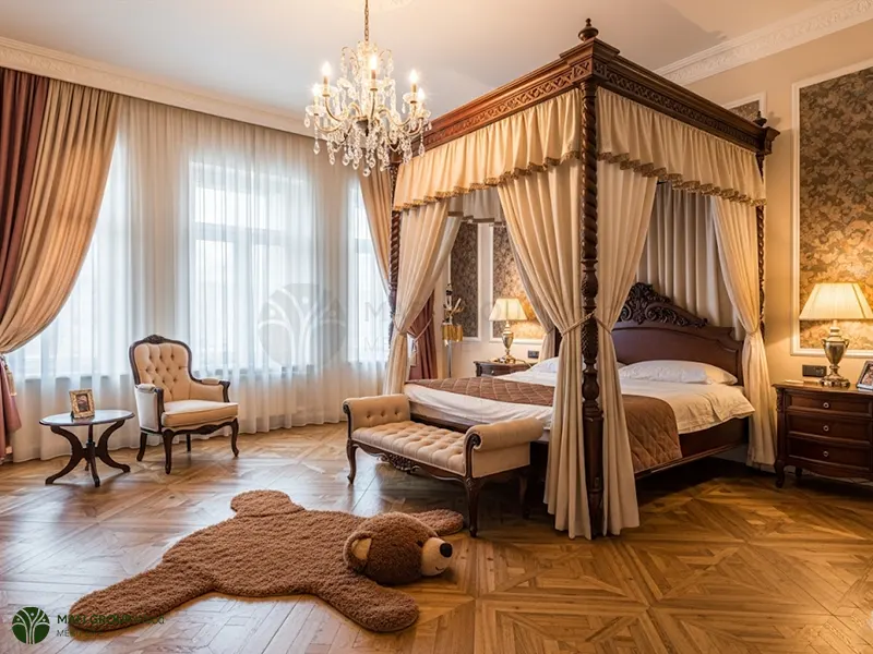 اتاق خواب سنتی مدرن