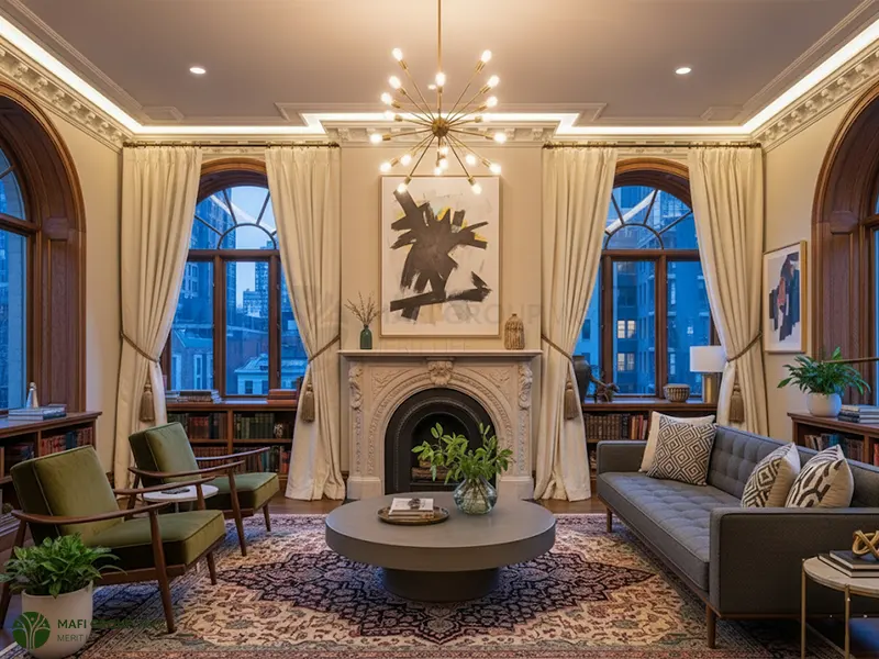 خانه سنتی مدرن 