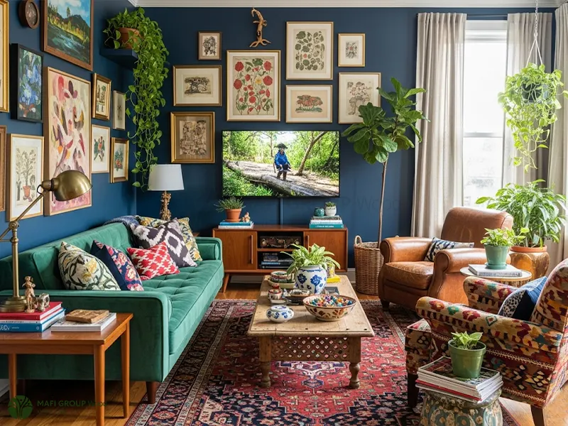 دکوراسیون سنتی و مدرن خانه کوچک