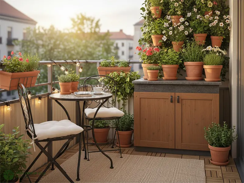 11 مدل کابینت برای بالکن کوچک