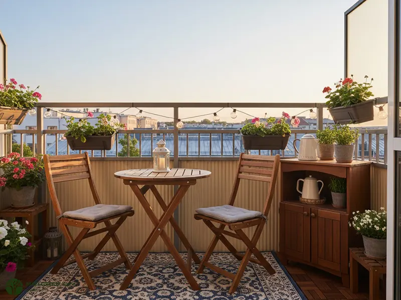 دیزاین بالکن کوچک