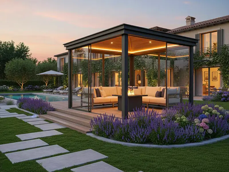 8 مدل آلاچیق اروپایی