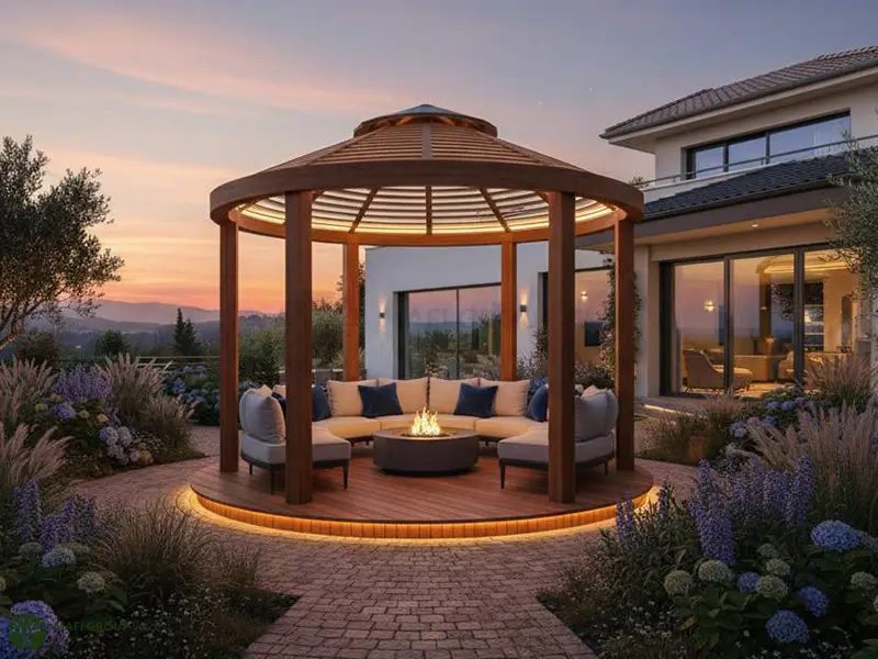 آلاچیق مدرن باغی