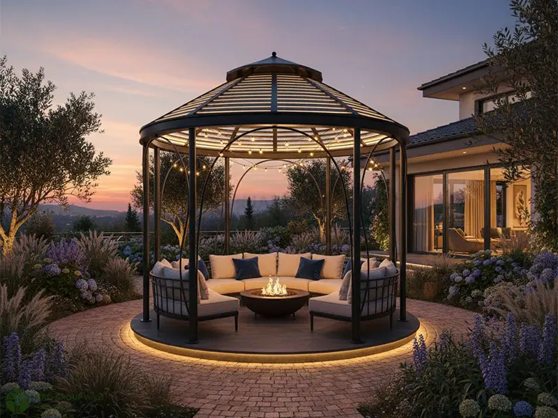 نورپردازی آلاچیق 