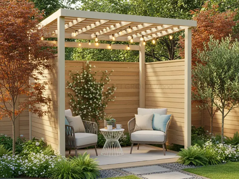 9 مدل آلاچیق برای حیاط کوچک