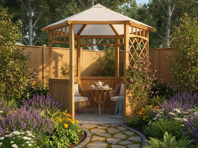 آلاچیق چوبی آلاچیق چوبی