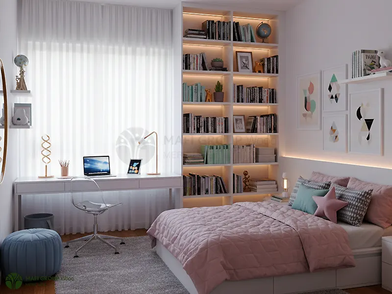 مدل کتابخانه دیواری ساده مدل کتابخانه دیواری ساده