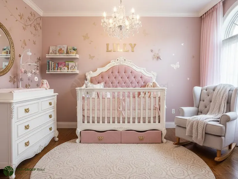 سرویس خواب نوزاد دختر