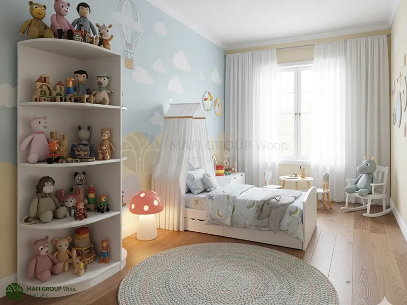 قفسه مدرن اسباب بازی