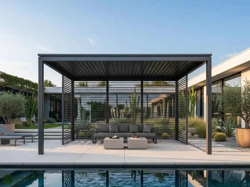 آلاچیق فلزی باغی