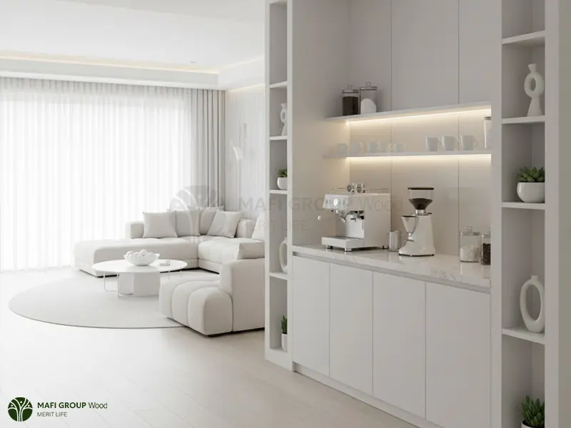 کافی بار روی کابینت