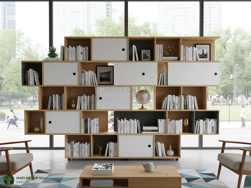 کتابخانه پازلی مدرن کتابخانه پازلی مدرن