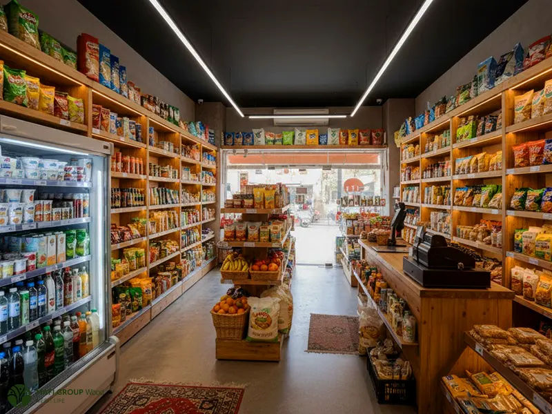 طرح دکوراسیون مغازه سوپرمارکت طرح دکوراسیون مغازه سوپرمارکت