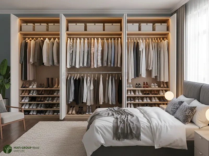 کمد دیواری مدرن جادار