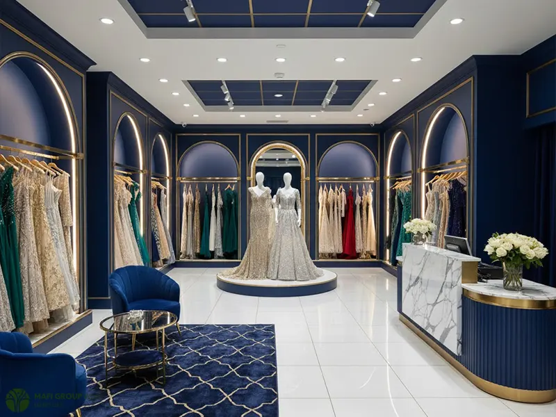 دیزاین مزون لباس