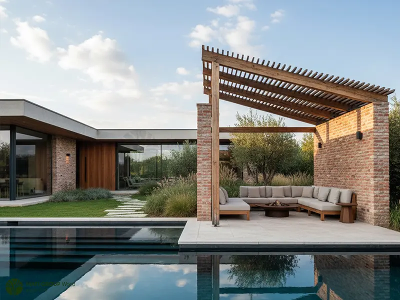 ساخت آلاچیق آجری ساخت آلاچیق آجری