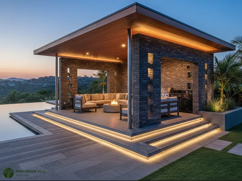 نورپردازی آلاچیق نورپردازی آلاچیق