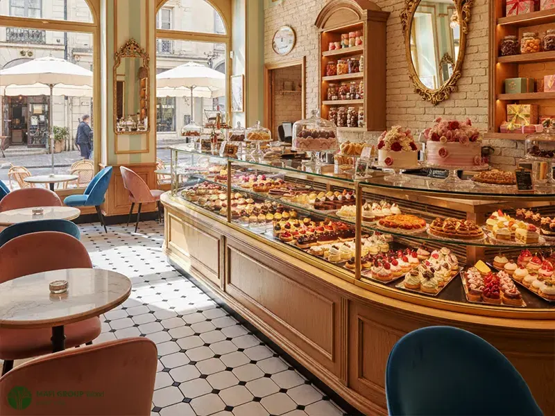 دکوراسیون شیرینی فروشی