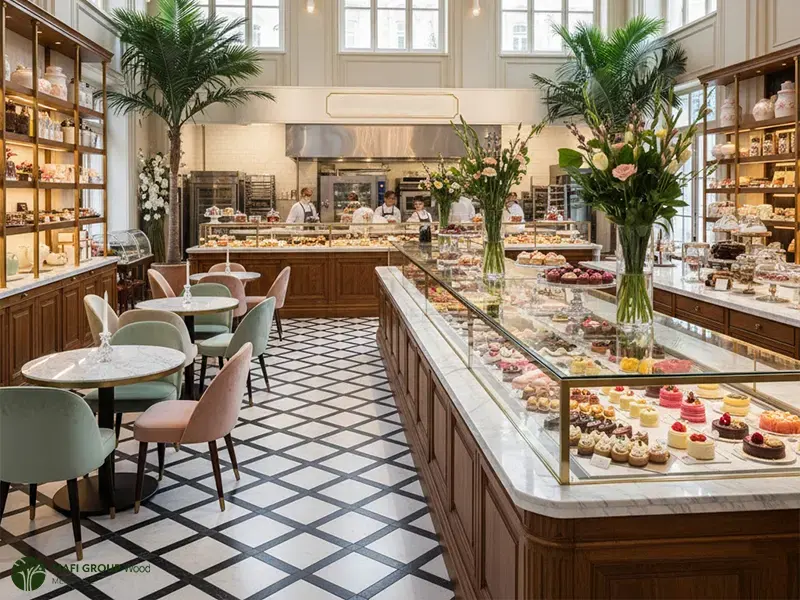 دکوراسیون کافه قنادی