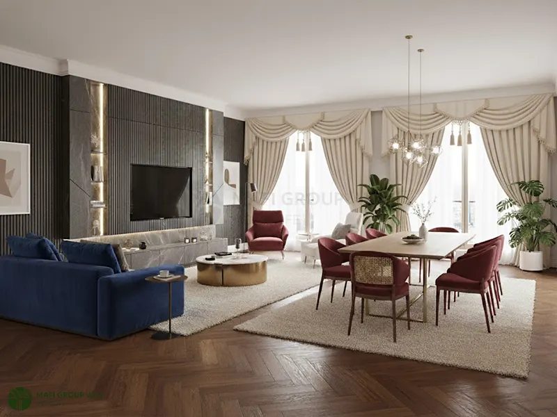 پیمانکاری دکوراسیون منزل