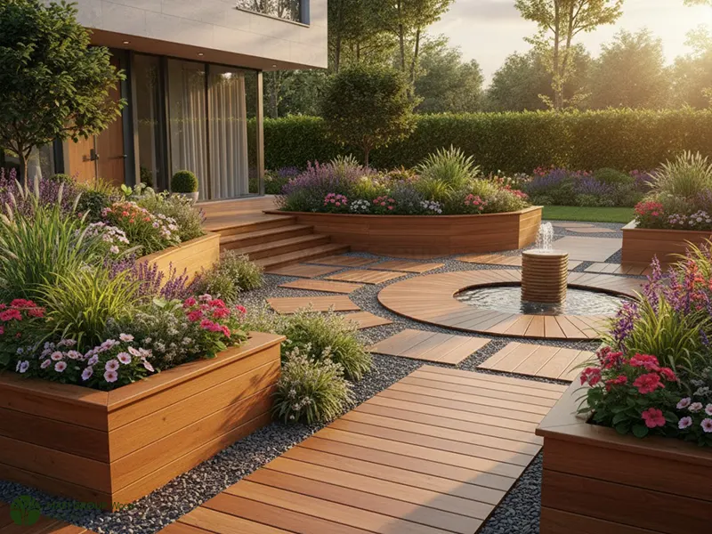 طراحی باغ ویلا